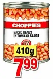 Choppies CHOPPIES Baked Beans in T-Sauce offer