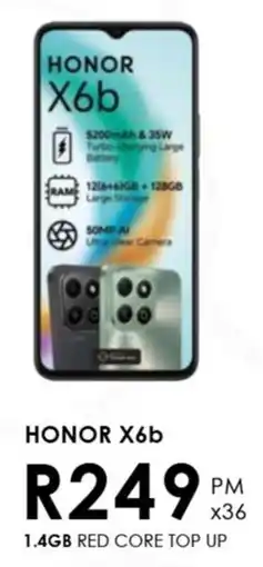 Chatz Connect HONOR X6b offer