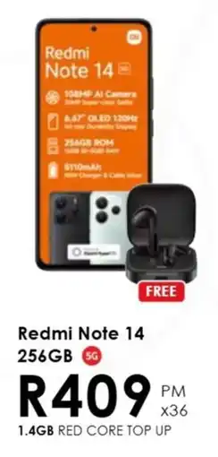 Chatz Connect Redmi Note 14 256GB offer