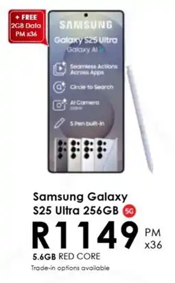 Chatz Connect Samsung Galaxy S25 Ultra 256GB offer