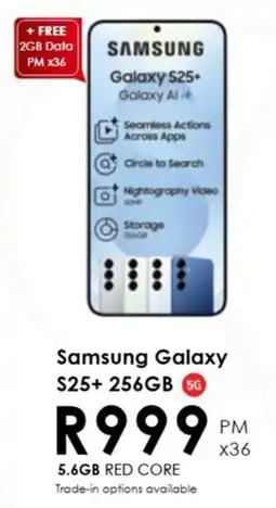 Chatz Connect Samsung Galaxy S25+ 256GB offer