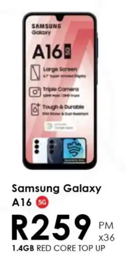 Chatz Connect Samsung Galaxy A16 offer