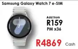 Chatz Connect Samsung Galaxy Watch 7 e-SIM offer
