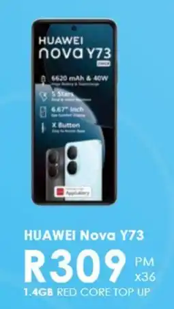 Chatz Connect HUAWEI Nova Y73 offer