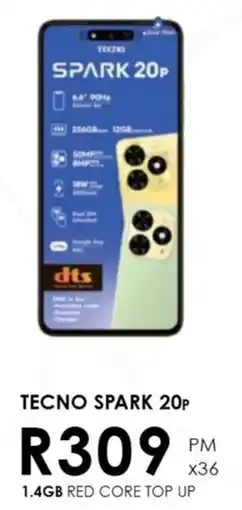 Chatz Connect Tecno Spark 20P offer