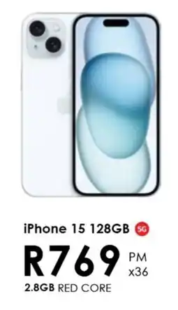 Chatz Connect iPhone 15 128GB offer