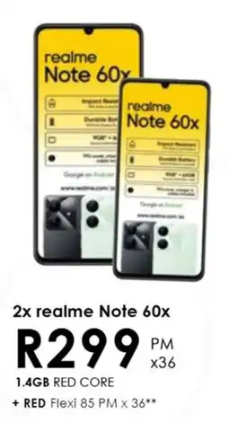 Chatz Connect Realme Note 60x offer