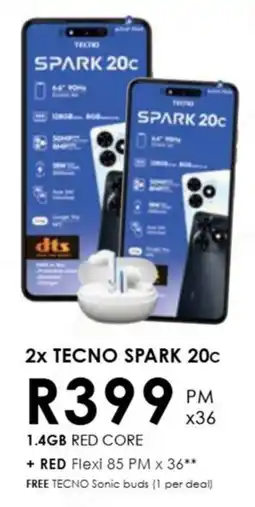 Chatz Connect Tecno Spark 20c offer