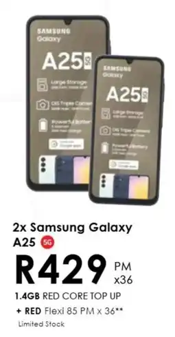 Chatz Connect Samsung Galaxy A25 offer