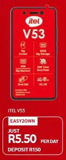 Chatz Connect Itel V53 offer
