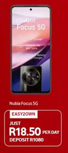 Chatz Connect Nubia Focus 5G offer