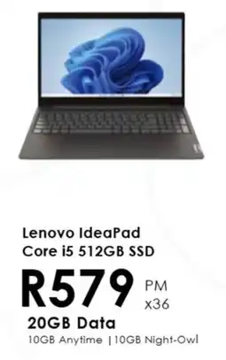 Chatz Connect Lenovo IdeaPad Core i5 512GB SSD offer