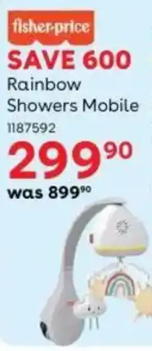 BabiersRUs Fisher-Price Rainbow Showers Mobile offer