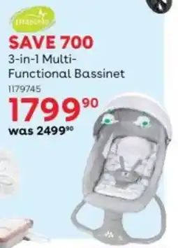 BabiersRUs 3-in-1 Multi-Functional Bassinet offer