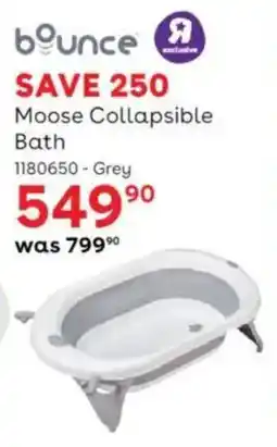 BabiersRUs Bounce Moose Collapsible Bath offer