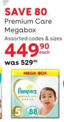 BabiersRUs Pampers Premium Care Megabox offer