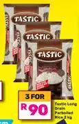 Game Tastic Long Grain Parboiled Rice-For 3 x 2Kg offer