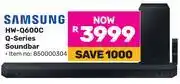 Game Samsung HW-Q600C Q-Series Soundbar offer