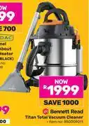 Game Bennett Read Titan Total Vacuum Cleaner offer