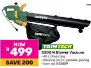 Game Trimtech 3300W Blower Vacuum offer