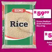 Game Econo Medium Grain Parboiled Rice-5kg offer