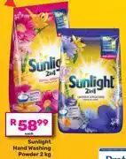 Game Sunlight Hand Washing Powder 2kg offer