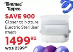 BabiersRUs Tommee Tippee Closer to Nature Electric Steriliser offer