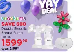 BabiersRUs Snookums Double Electric Breast Pump offer