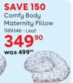 BabiersRUs Comfy Body Maternity Pillow offer
