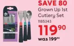 BabiersRUs Grown Up 1st Cutlery Set offer
