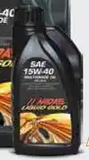 Midas Midas Liquid Gold Multigrade Oil SAE 15W-40 MI40TD-1-1L offer