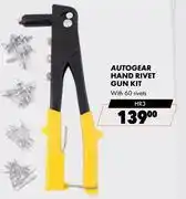 Midas Autogear Hand Rivet Gun Kit HR3 offer