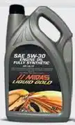 Midas Midas Liquid Gold Fully Synthetic Oil 5W-30 MI5W30-5L offer