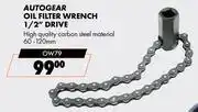 Midas Autogear Oil Filter Wrench 1/2 Drive OW79 offer