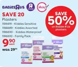 BabiersRUs Babies R Us Plasters offer