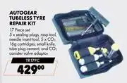 Midas Autogear Tubeless Tyre Repair Kit TR17PC offer