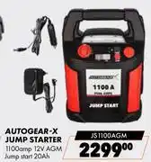 Midas Autogear-X Jump Starter JS1100AGM offer