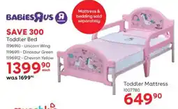 BabiersRUs Babies R Us Toddler Mattress offer