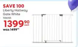 BabiersRUs Liberty Hallway Gate White offer