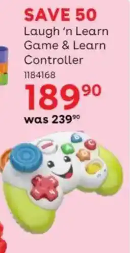BabiersRUs Fisher-price Laugh 'n Learn Game & Learn Controller offer