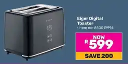 Game Eiger Digital Toaster offer