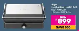 Game Eiger Mechanical Health Grill offer