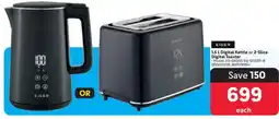 Makro EIGER Digital Kettle or 2-Slice Digital Toaster offer