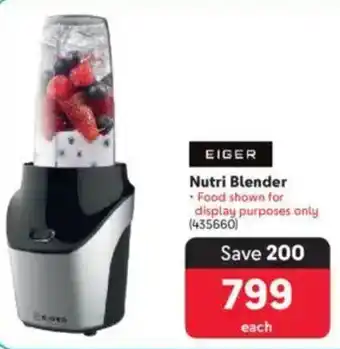 Makro Eiger Nutri Blender offer