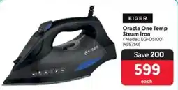 Makro EIGER Oracle One Temp Steam Iron offer