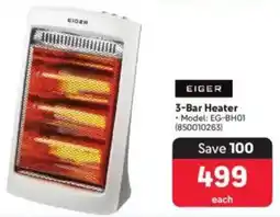 Makro EIGER 3-Bar Heater offer