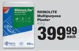 Build It RHINOLITE Multipurpose Plaster offer