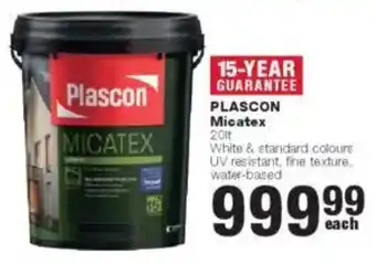 Build It Plascon Micatex offer