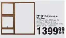 Build It PTT1512 Aluminium Window offer
