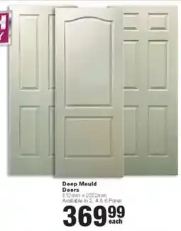 Build It Deep Mould Doors offer